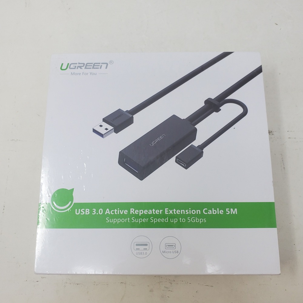 Ugreen USB 3.0 Active Male to Female 5-Meter Repeater Extension Cable NEW